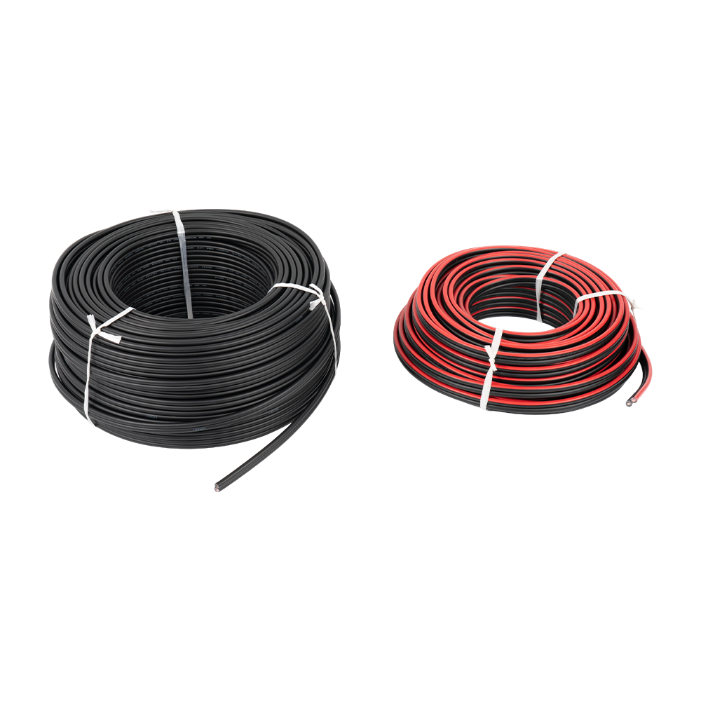 Dual-core integrated DC cable